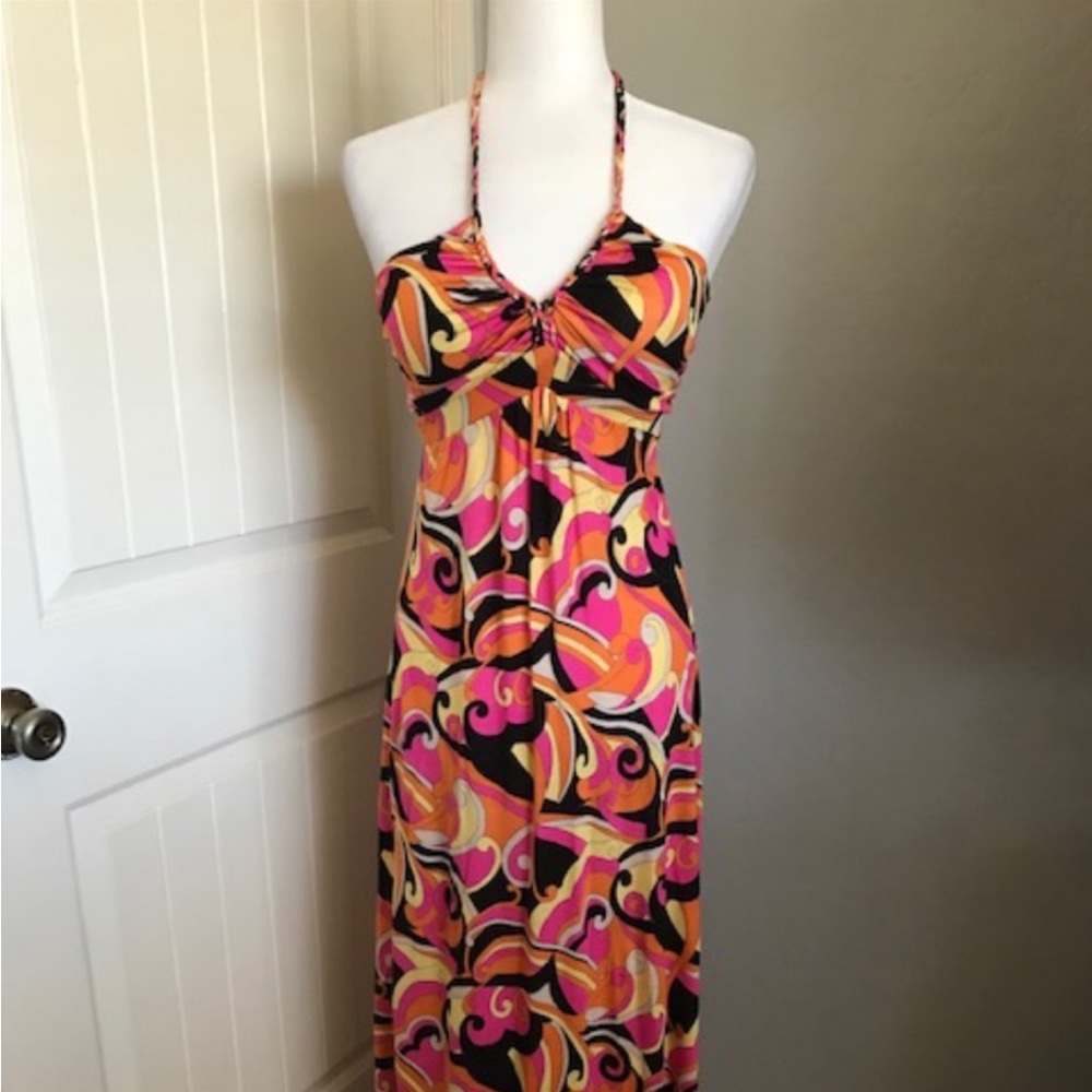 INC Braided Halter Dress. Size Small. - Picture 2 of 6